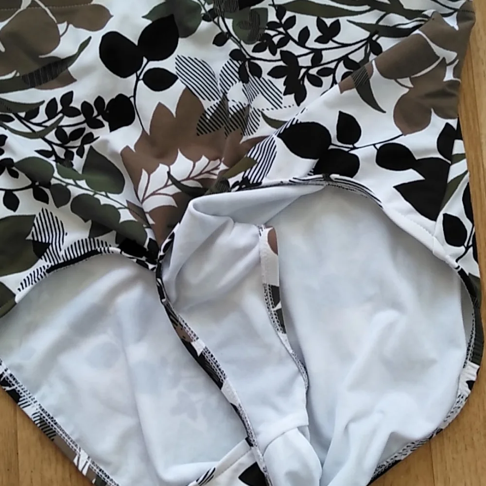 Tropical‎ halter top one piece